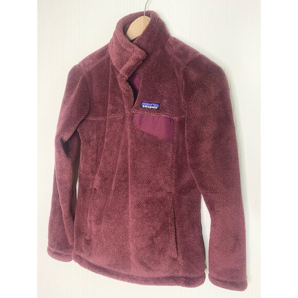 PATAGONIA Synchilla Fleece Pullover Maroon US XSMALL - Picture 11 of 16